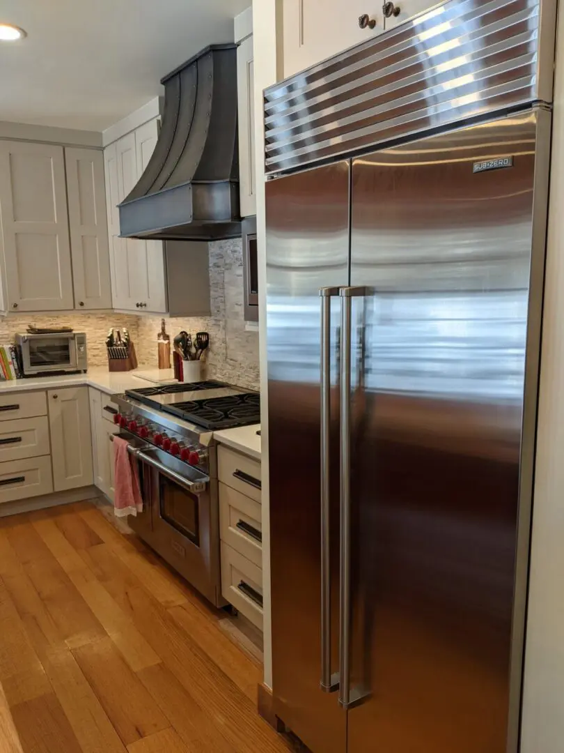 A newly renovated kitchen